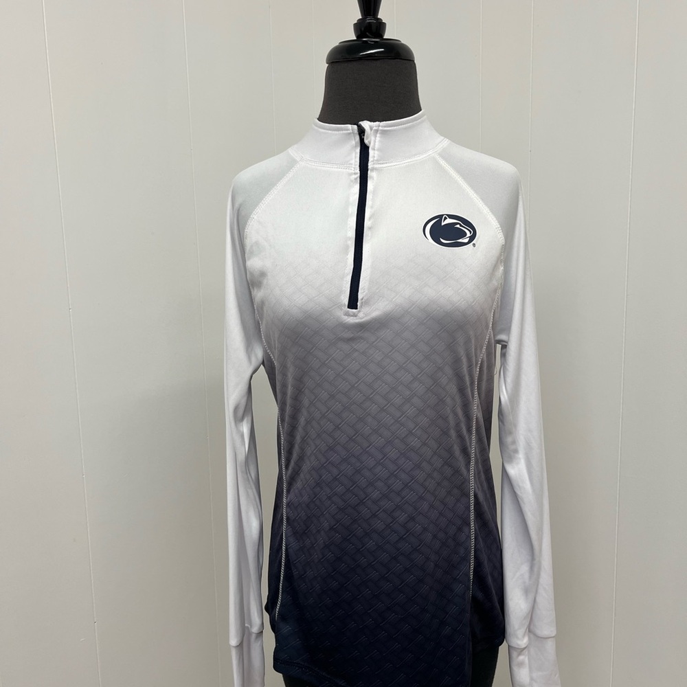 Colosseum Women's White Quarter-Zip Pullover